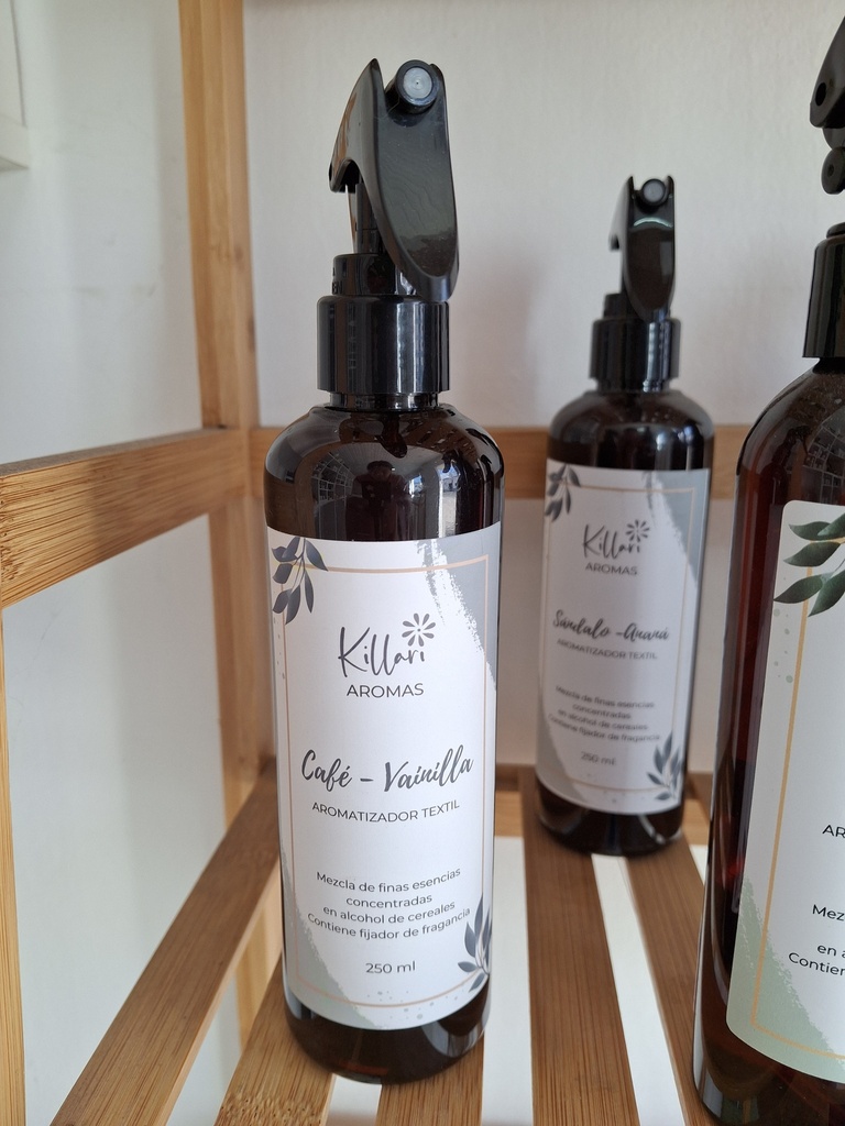 AROMATIZADOR TEXTIL CAFE-VAINILLA 250ml