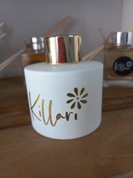 Aromatizador blanco varillas torneadas