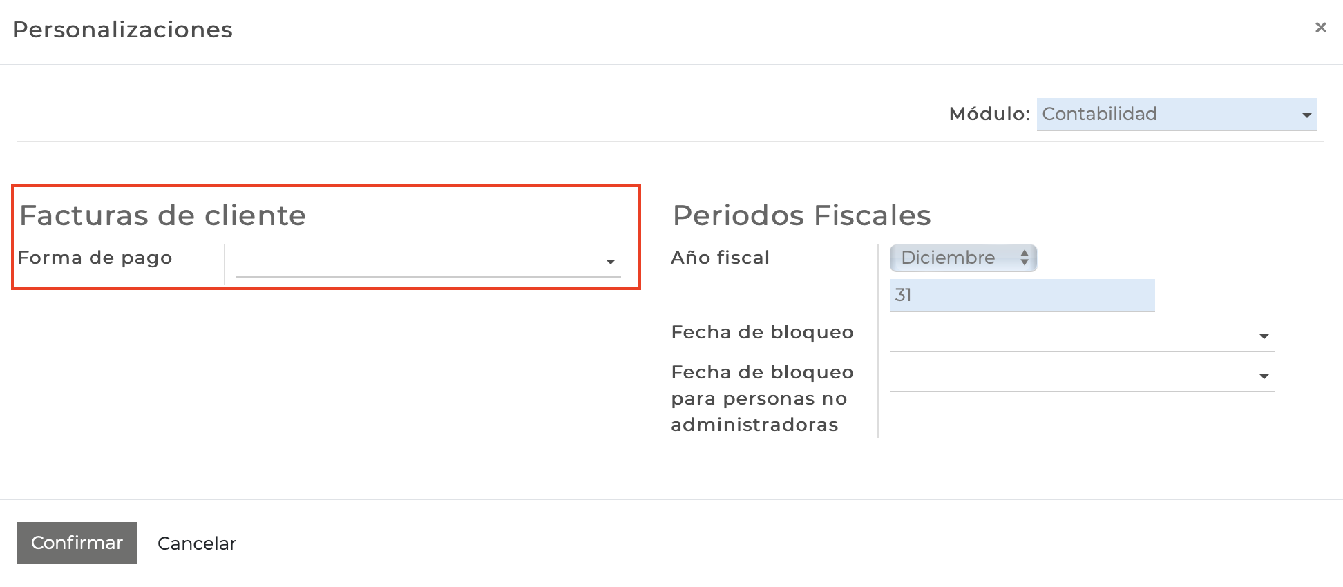 Imagen 4: Facturas de cliente Imagen 4: Facturas de cliente